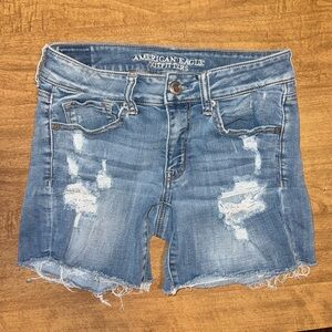 american eagle jean shorts